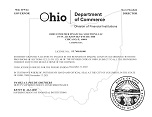 Ohio State License